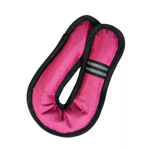 textilná hračka v tvare U 00 ružová-